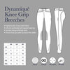 LeMieux Dynamique Knee Grip Breech