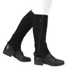 Dublin Easy Care Half Chaps - Adults (Black/Black)