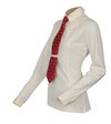 Shires Ladies Long Sleeve Tie Shirt