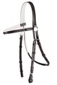 Zilco Stainless Steel Race Bridle - White Trim
