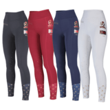 Shires Aubrion Team Riding Tights - Maids (11-14 Years)