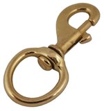 Trigger Hook Brass (Round Eye)