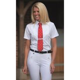 Shires Ladies Short Sleeve Tie Shirt