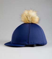 Premier Equine Jersey Hat Silk With Faux Fur Pom Pom (2023 Edition)