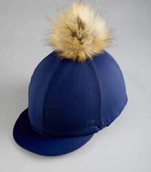 Premier Equine Jersey Hat Silk With Faux Fur Pom Pom (2023 Edition)