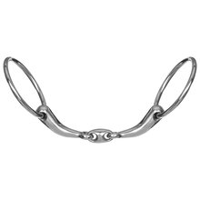 Mackey Anatomic Double Jointed Solid Snaffle