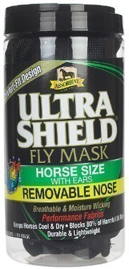 Absorbine Ultrashield Fly Mask C/W Removable Nose