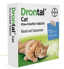 Comprimé vermifuge - chat Drontal - 1 comprimé