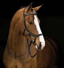 Horseware Rambo Micklem Competition Diamante Bridle - Black