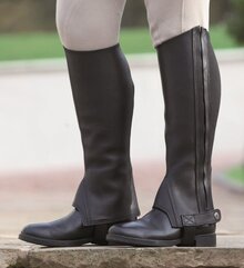Shires Performance Cantley Leather Half Chaps