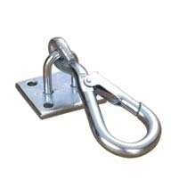 Shires Snap Hook on Wall Plate