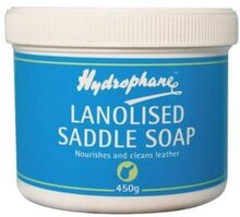 Hydrophane Lanolised Saddle Soap - 450g