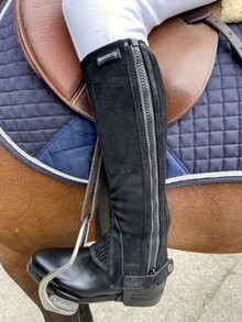 Celtic Equine Suede Chaps - Adulti