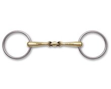 Mors de filet 2 anneaux Stubben Contact rapide