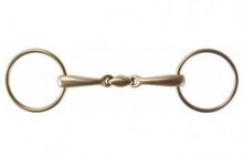 Mors 2 anneaux embouchure Cuivre Doux Stubben - Anneau d'or