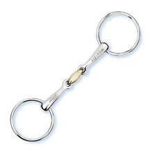 Mors de filet 2 anneaux Stubben - 14mm