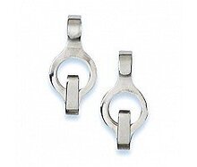 Stubben Curb Chain Hooks - Stainless Steel Fine Line