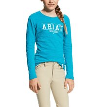 T-shirt à manches longues avec logo Ariat - Filles