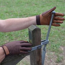 Tuffa Eaton Gants d'équitation - Marron