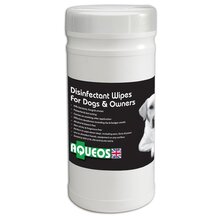 Aqueos Canine Disinfesctant Wipes For Dogs & Owners