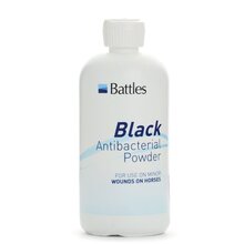 Battles Black Antibacterial Powder - 125g