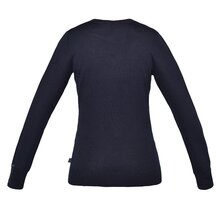 Kingsland Classic Flat Knitted V-Neck Sweater - Ladies