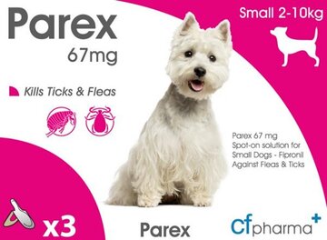 Tick & Flea Spot On - Parex (Dogs)