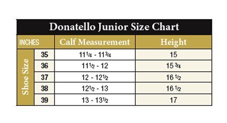 Tredstep Donatello SQ II Junior Tall Boot Black (Size 35 - 38)