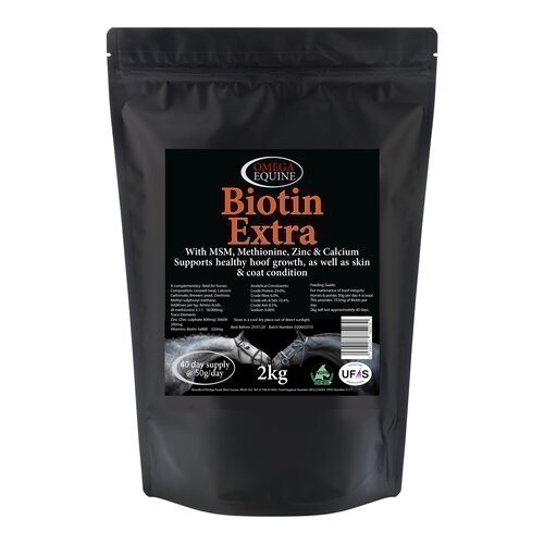 Omega Equine Biotin Extra Refill Bag - 2kg 