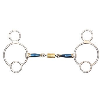 Shires Blue Alloy Universal With Roller Link