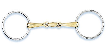 Stubben Sweet Copper Mouth Loose Ring Snaffle