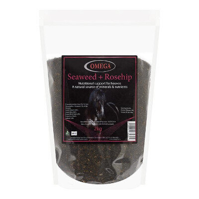 Omega Equine Seaweed and Roseships - 2kg