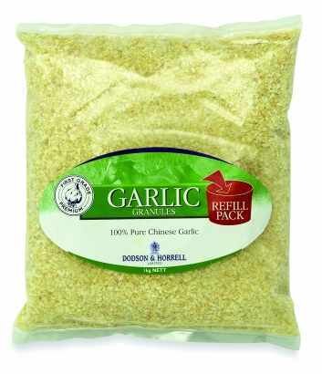 Dodson & Horrell Garlic Granules Refill Pack - 3Kg
