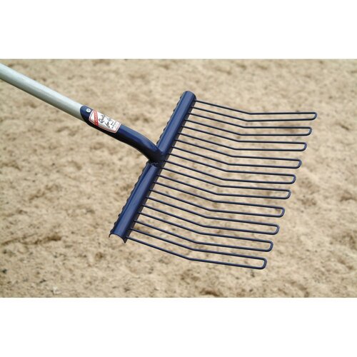 Fyna-Lite Rubber Matting Fork - Wooden Handle