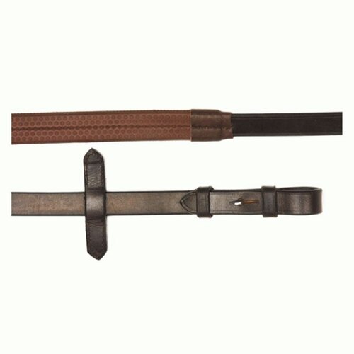 Mackey Classic Leather Rubber Grip Reins