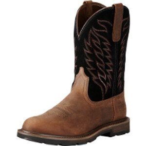 Ariat Groundbreaker Pull On ST WP - Brown - Mens