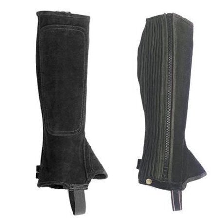 Equisential Suede Half Chaps - Kids