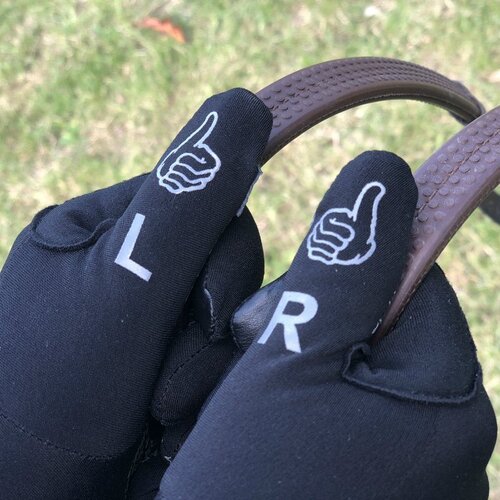 Tuffa Thumbs On Top Riding Gloves