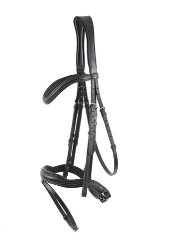 Premier Equine Favoloso Anatomic Bridle W/ Brank Noseband & Flash