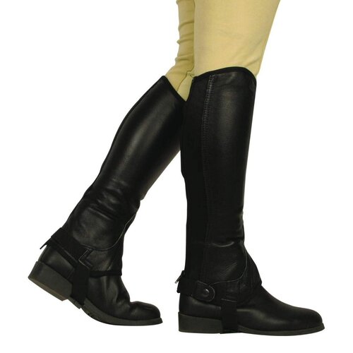 Saxon Equileather Half Chaps - Childs